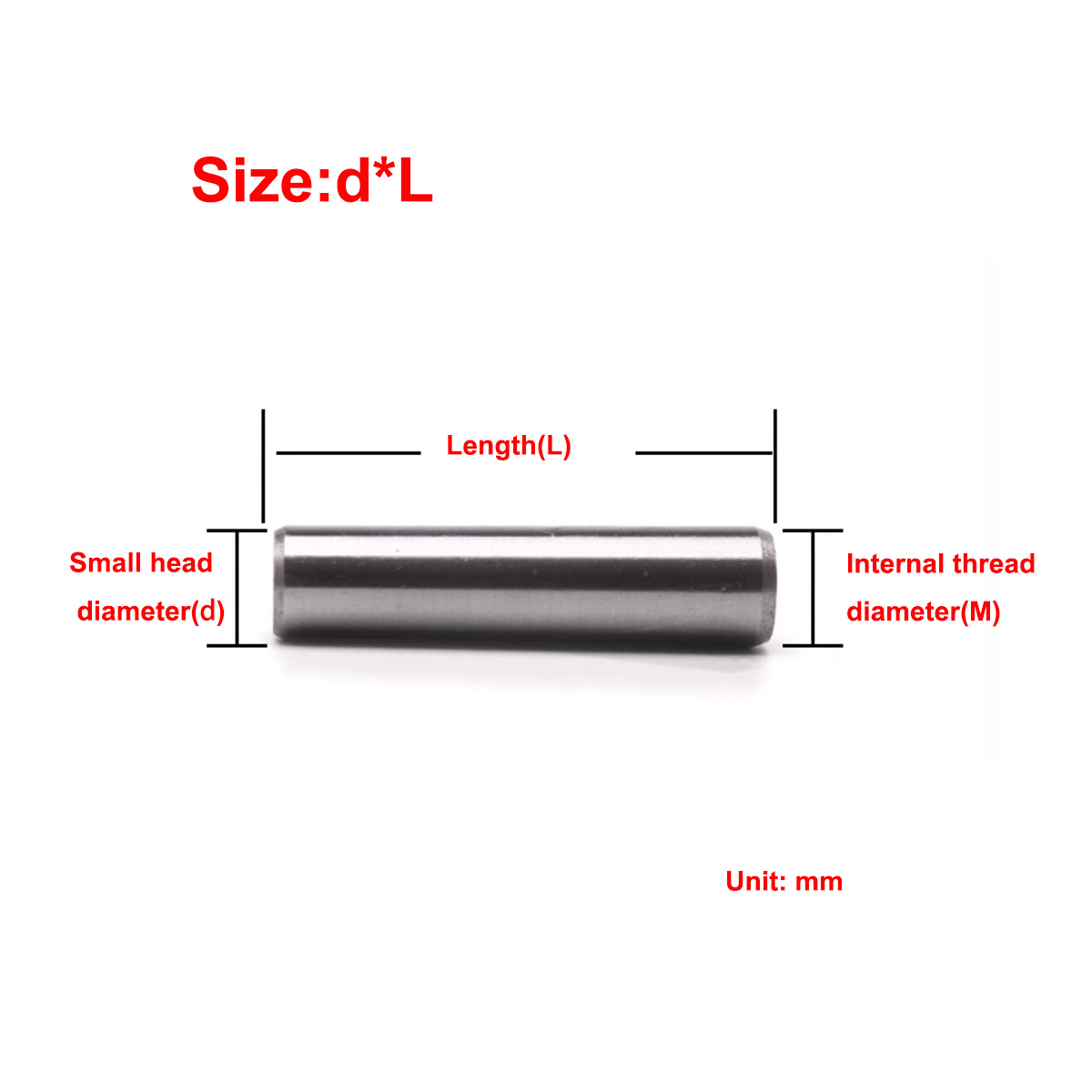 A3 Steel Internal Thread Conic – Threadless Push Pin Bewertung und Preis
