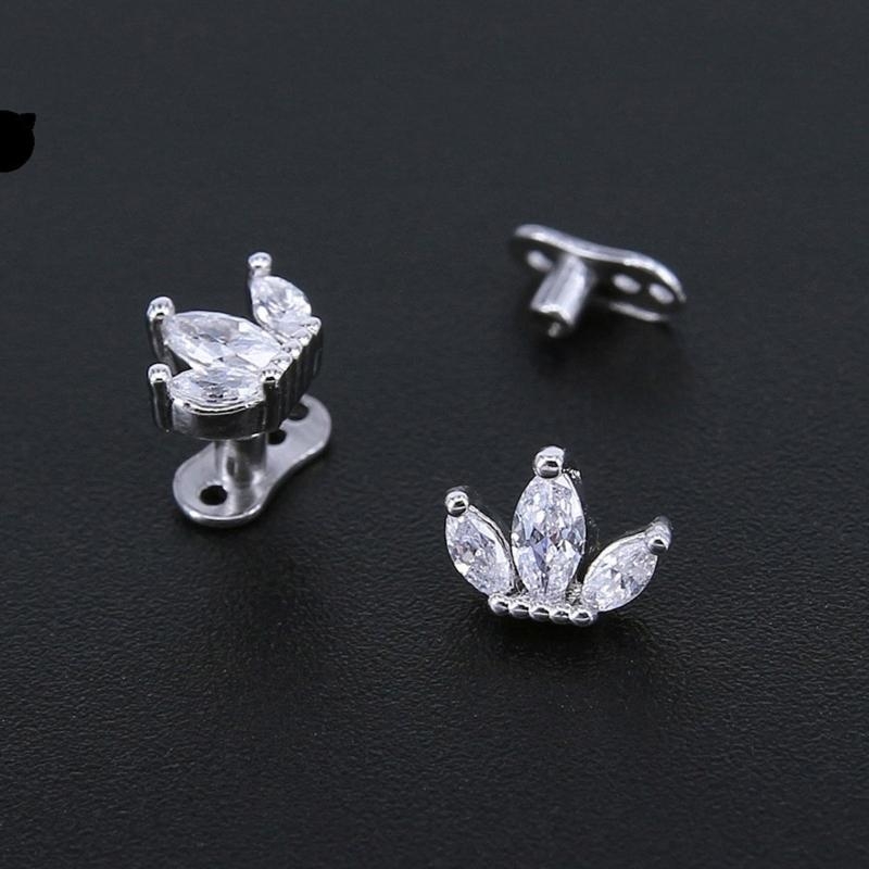 Fashionable Stainless Dermal A – Body Jewelry For Sensitive Skin Bewertung und Preis