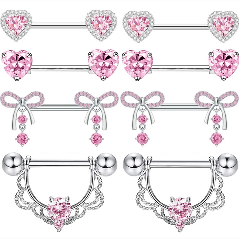 4Pair Butterlfy Nipple Piercin – Body Jewelry Changing Kit Bewertung und Preis