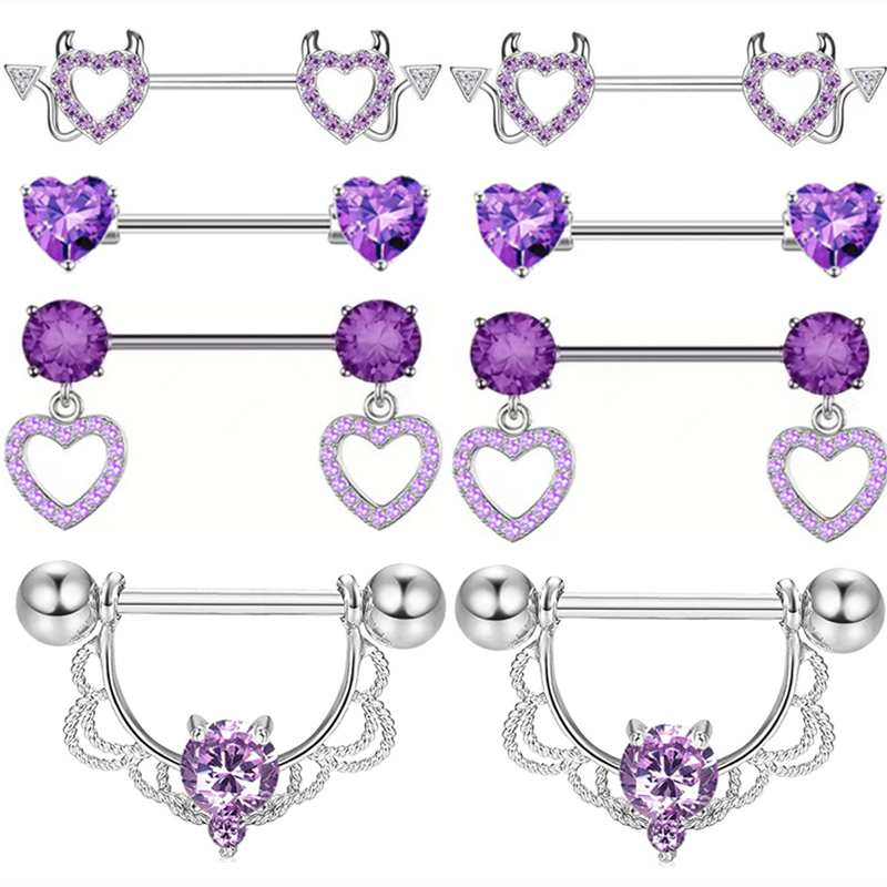 4Pair Butterlfy Nipple Piercin – Body Jewelry Changing Kit Bewertung und Preis