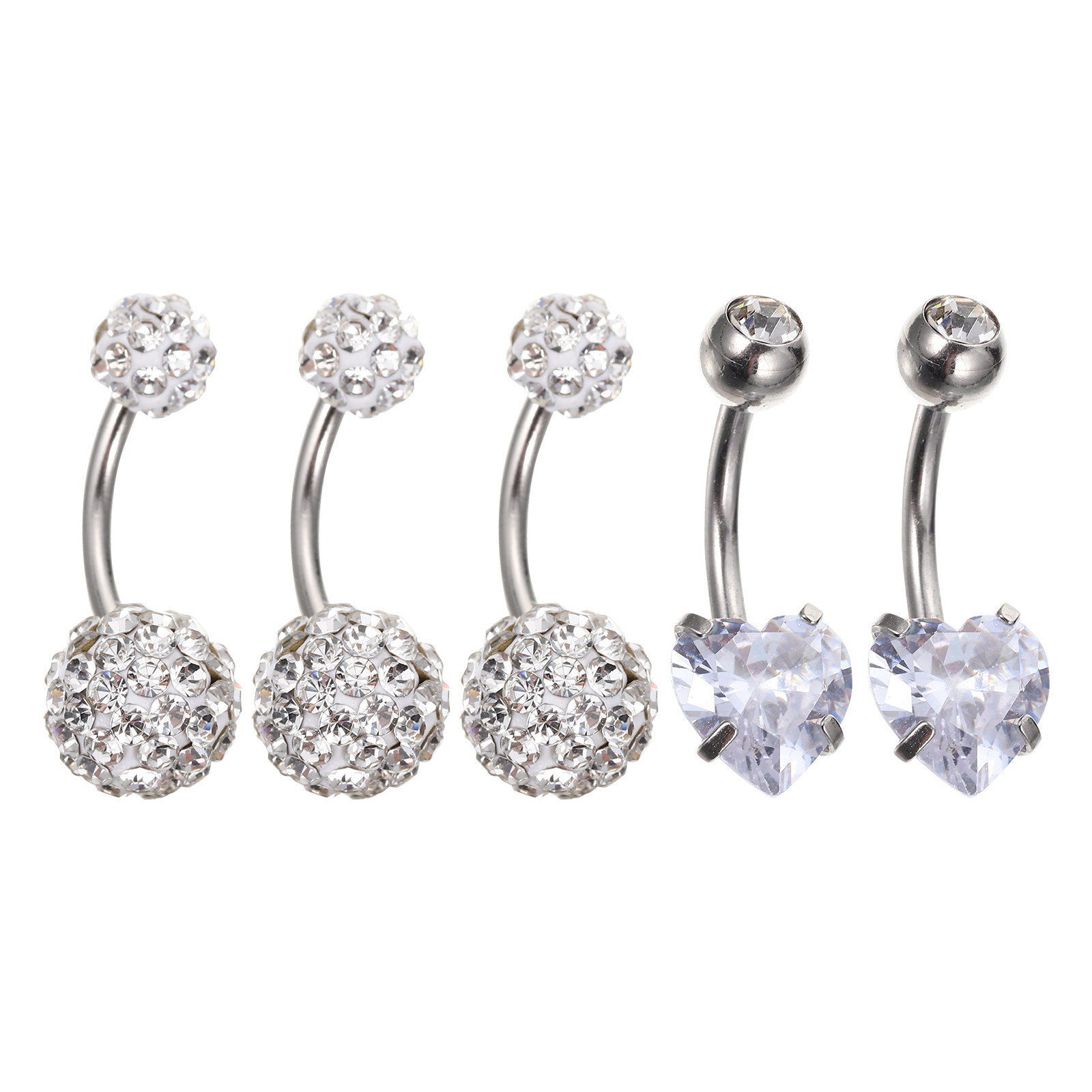 5Pcs High Grade Stainless Stee – Body Jewelry For Sensitive Skin Bewertung und Preis