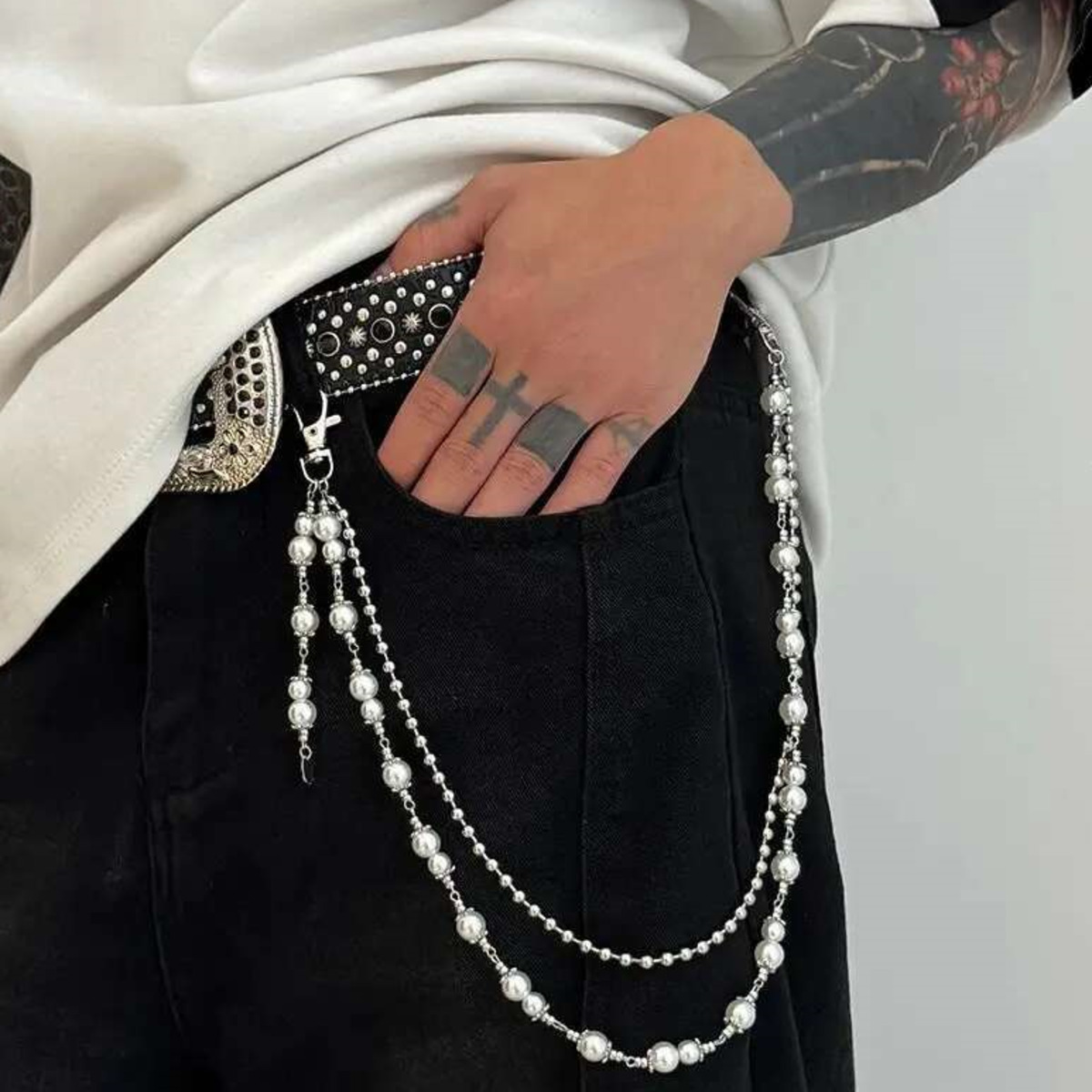 Salircon Punk Multilayer Imita – Body Jewelry Men Bewertung und Preis