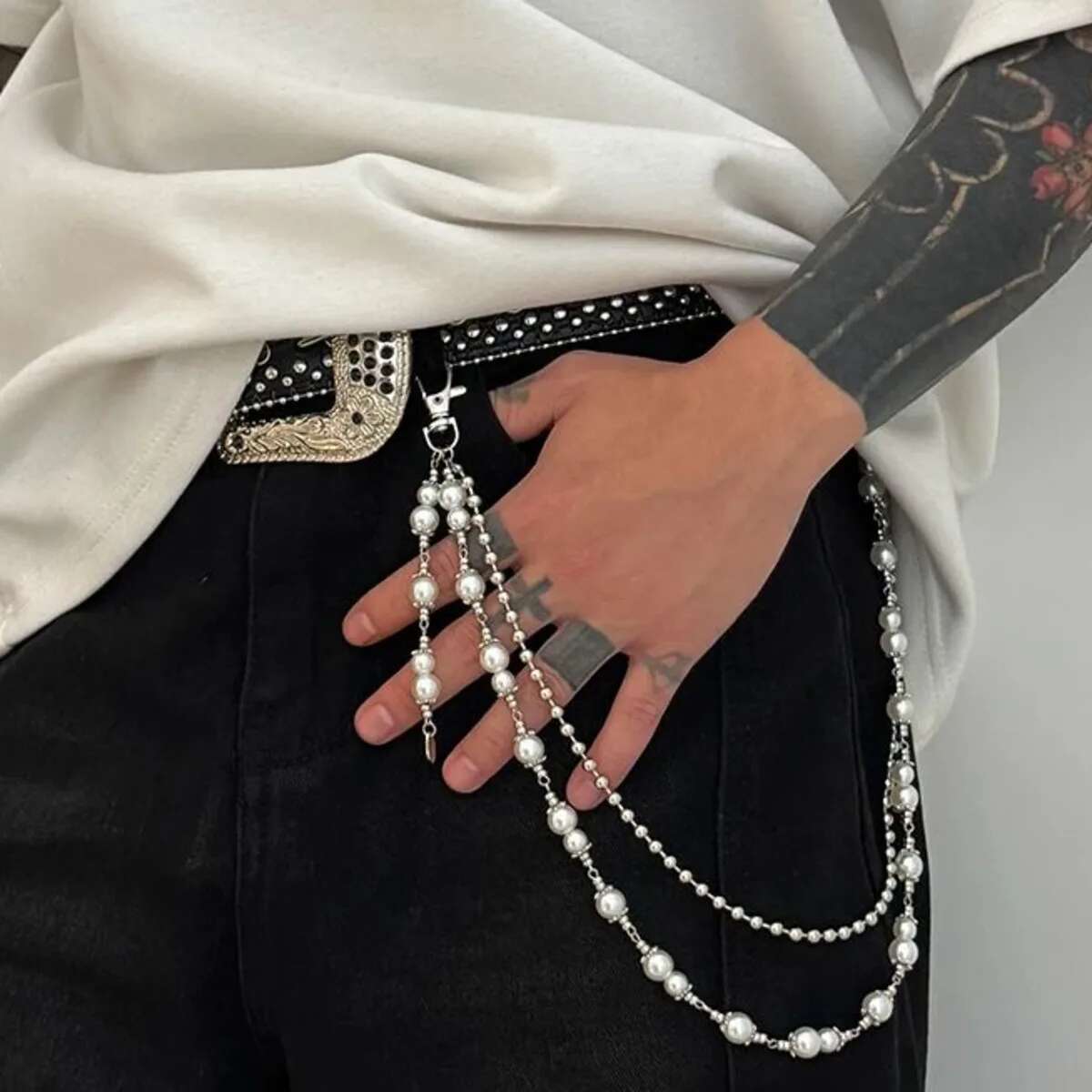 Salircon Punk Multilayer Imita – Body Jewelry Men Bewertung und Preis