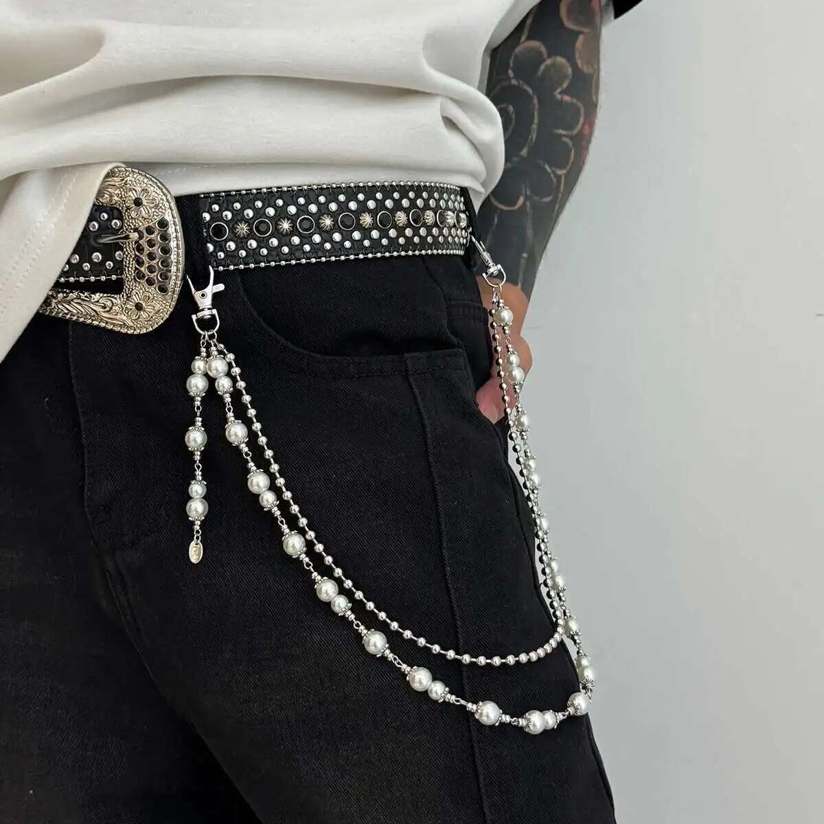 Salircon Punk Multilayer Imita – Body Jewelry Men Bewertung und Preis