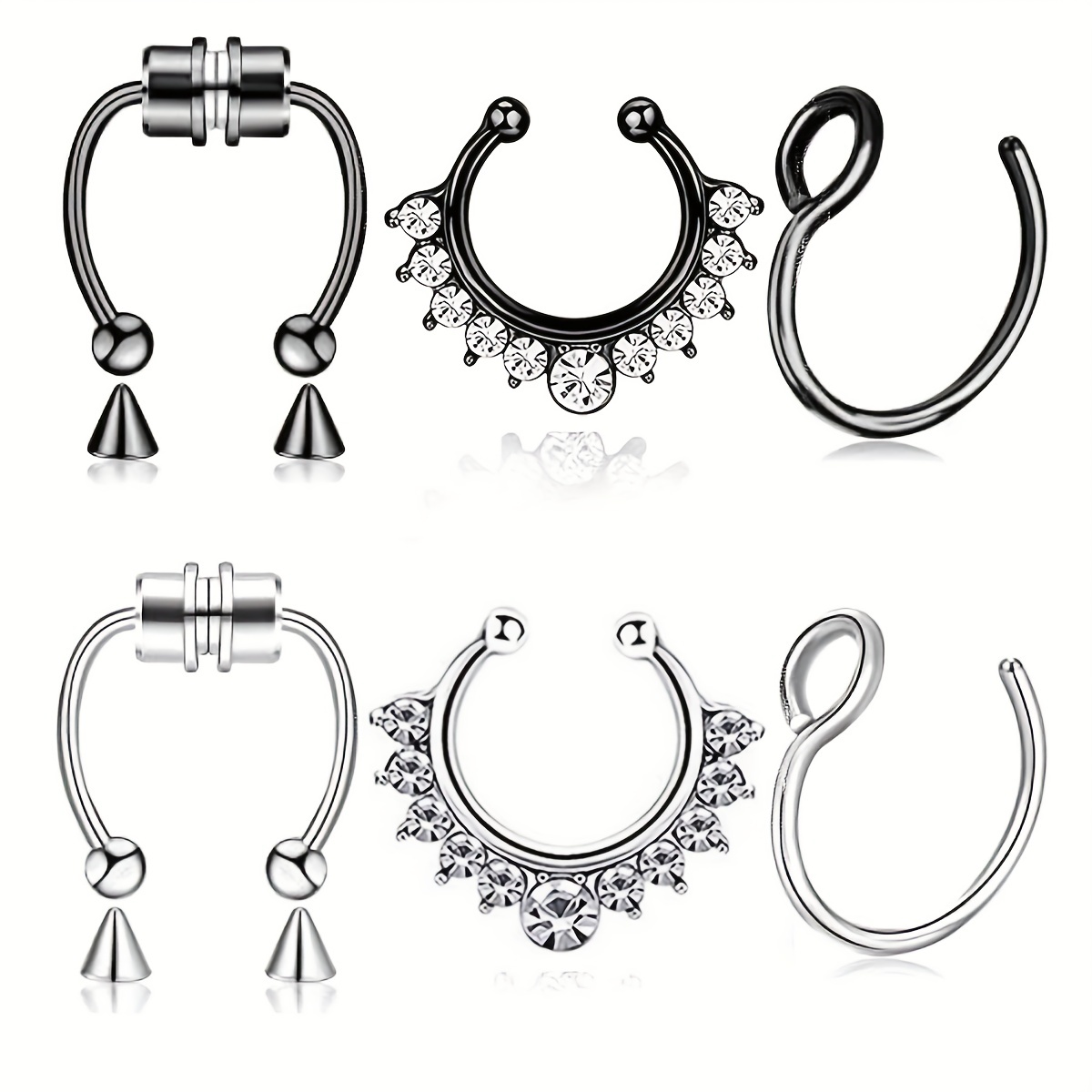 1Pcs/3Pcs Men Stainless Steel  – Body Jewelry Changing Kit Bewertung und Preis