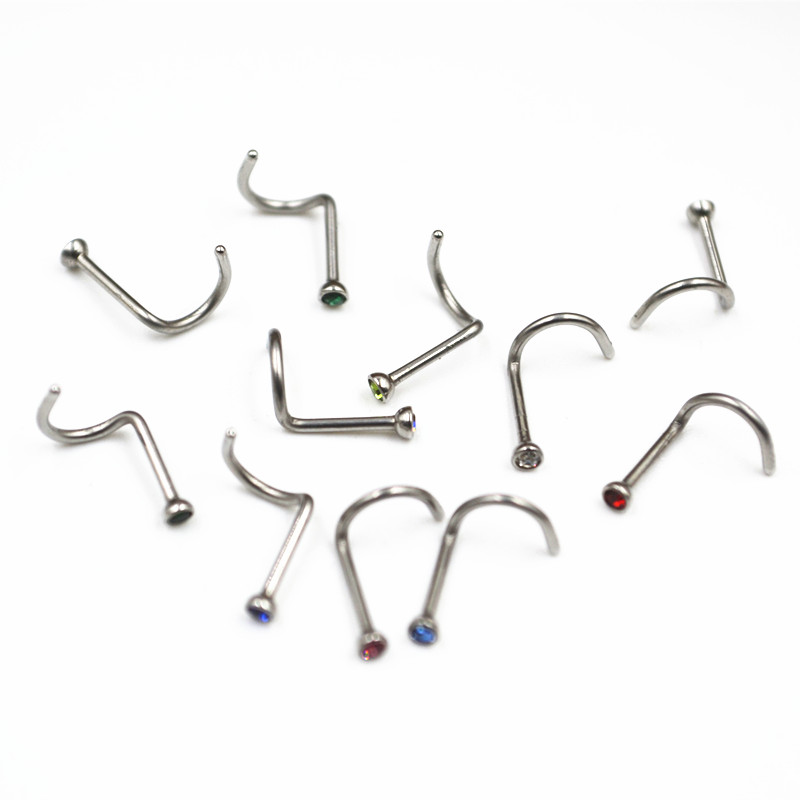 50pcs 20Gx7x2mm Gems Inside No – Body Jewelry Good Quality Bewertung und Preis