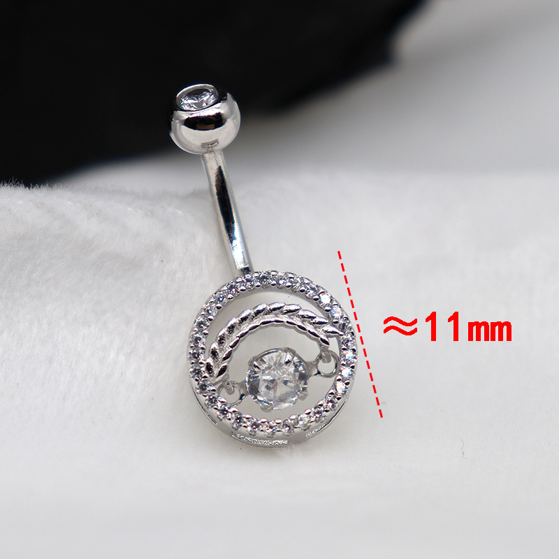 Piercing Belly Button Silver 9 – Body Jewelry Good Quality Bewertung und Preis