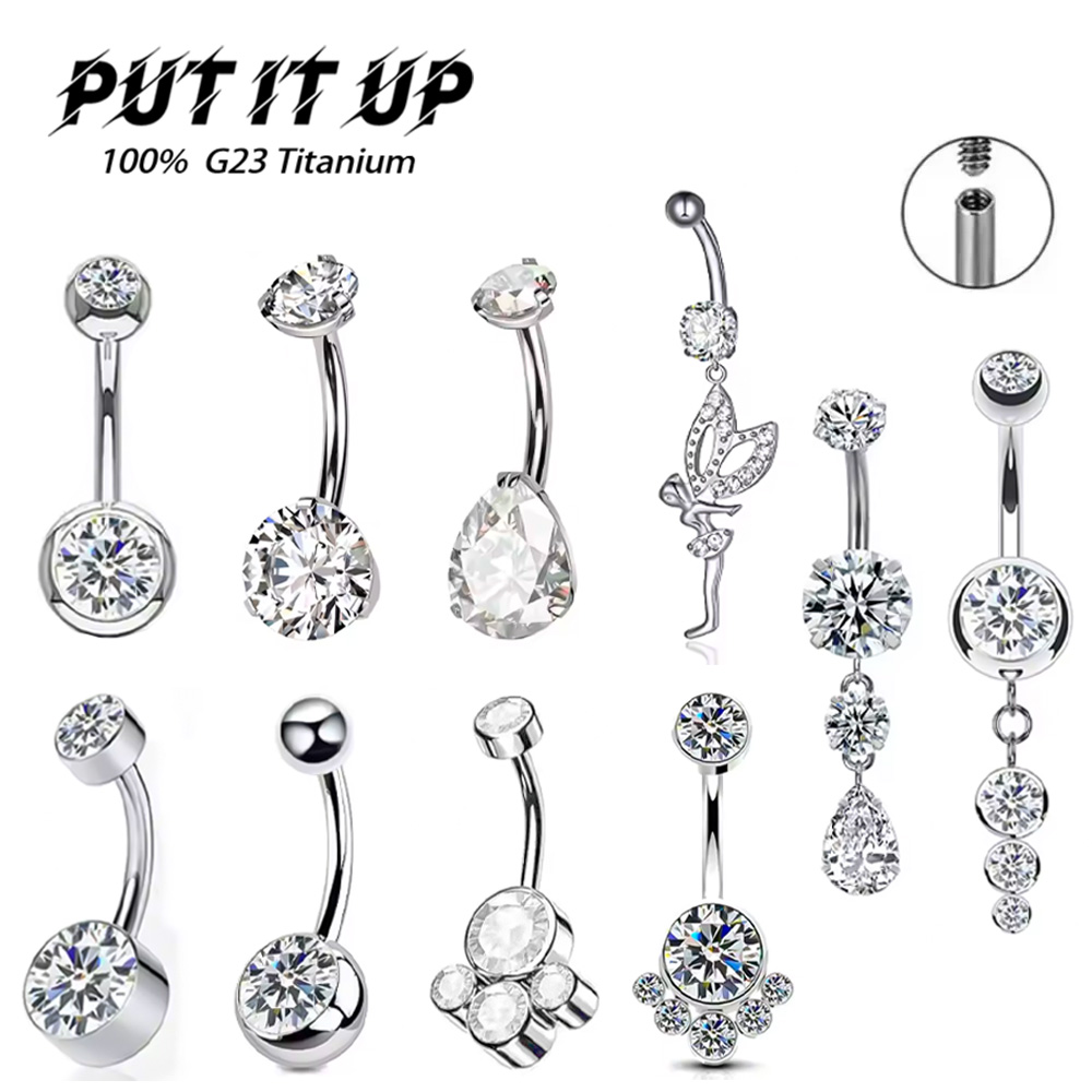 ASTM F136 Titanium 14G Hinged  – Body Jewelry For Sensitive Skin Bewertung und Preis