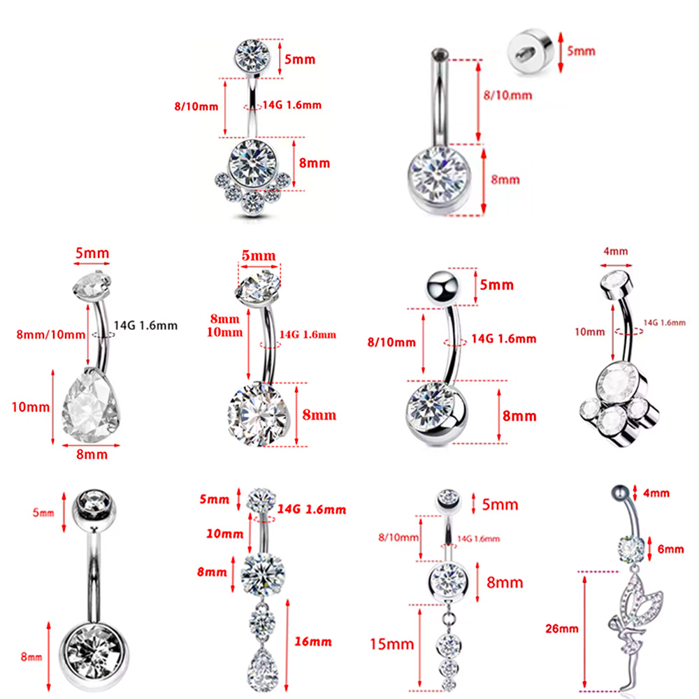 ASTM F136 Titanium 14G Hinged  – Body Jewelry For Sensitive Skin Bewertung und Preis