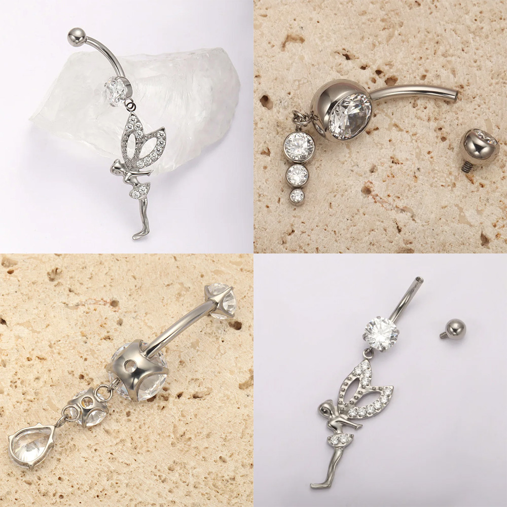 ASTM F136 Titanium 14G Hinged  – Body Jewelry For Sensitive Skin Bewertung und Preis
