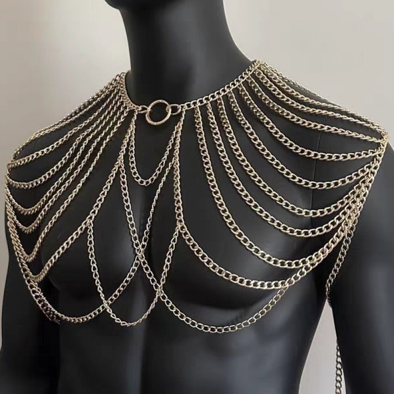 Body Chain for Men Jewelry Lan – Body Jewelry Men Bewertung und Preis