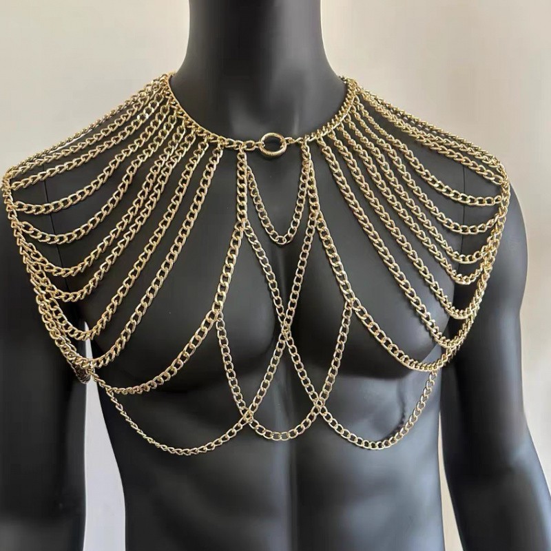 Body Chain for Men Jewelry Lan – Body Jewelry Men Bewertung und Preis