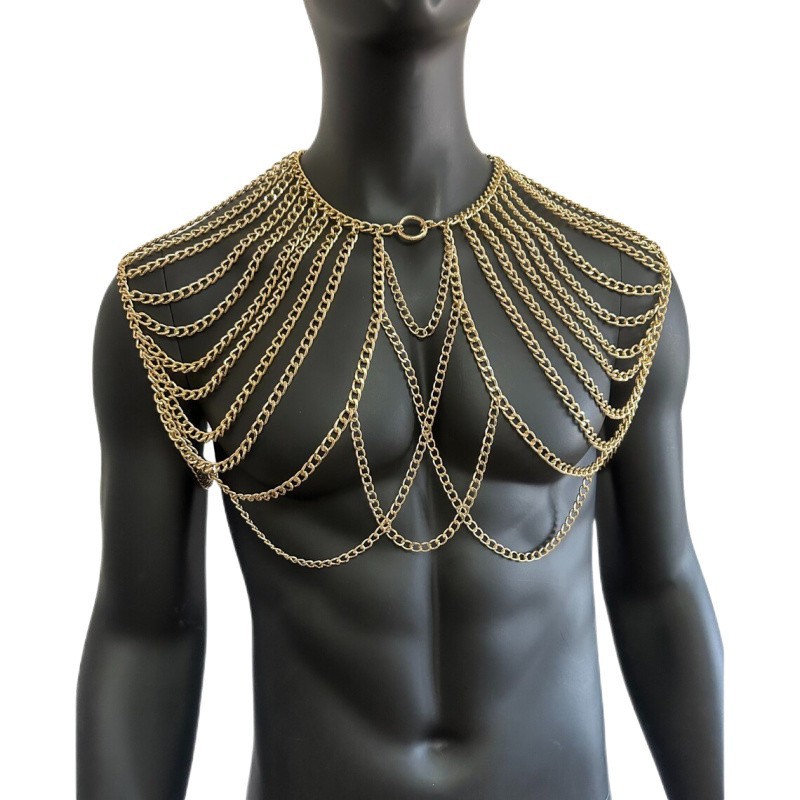 Body Chain for Men Jewelry Lan – Body Jewelry Men Bewertung und Preis