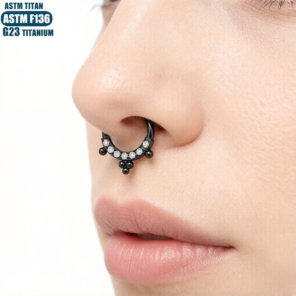 G23 Titanium Nose Ring Piercin – Body Jewelry For Sensitive Skin Bewertung und Preis