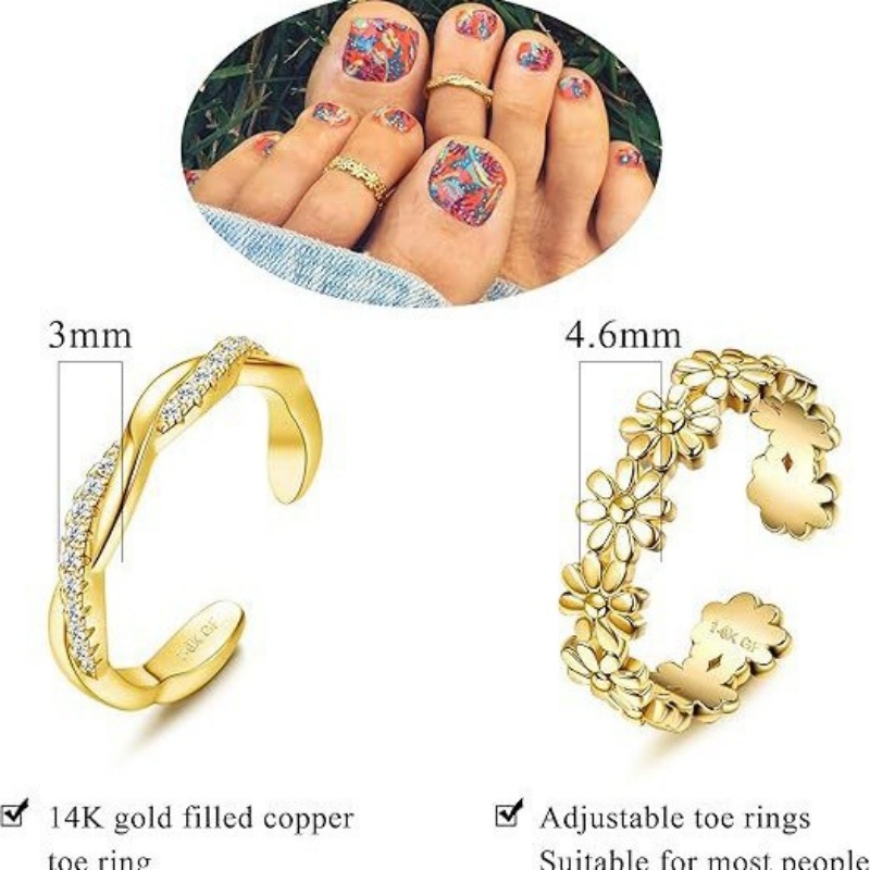14K Gold-Plated Adjustable Zir – Body Jewelry Changing Kit Bewertung und Preis