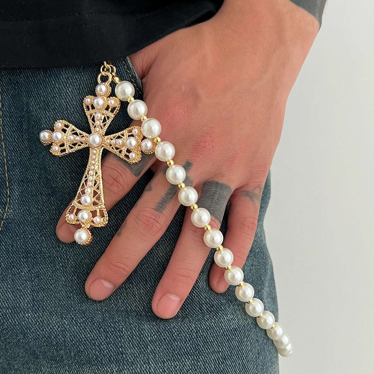 KunJoe Hip Hop Big Jesus Cross – Body Jewelry Men Bewertung und Preis
