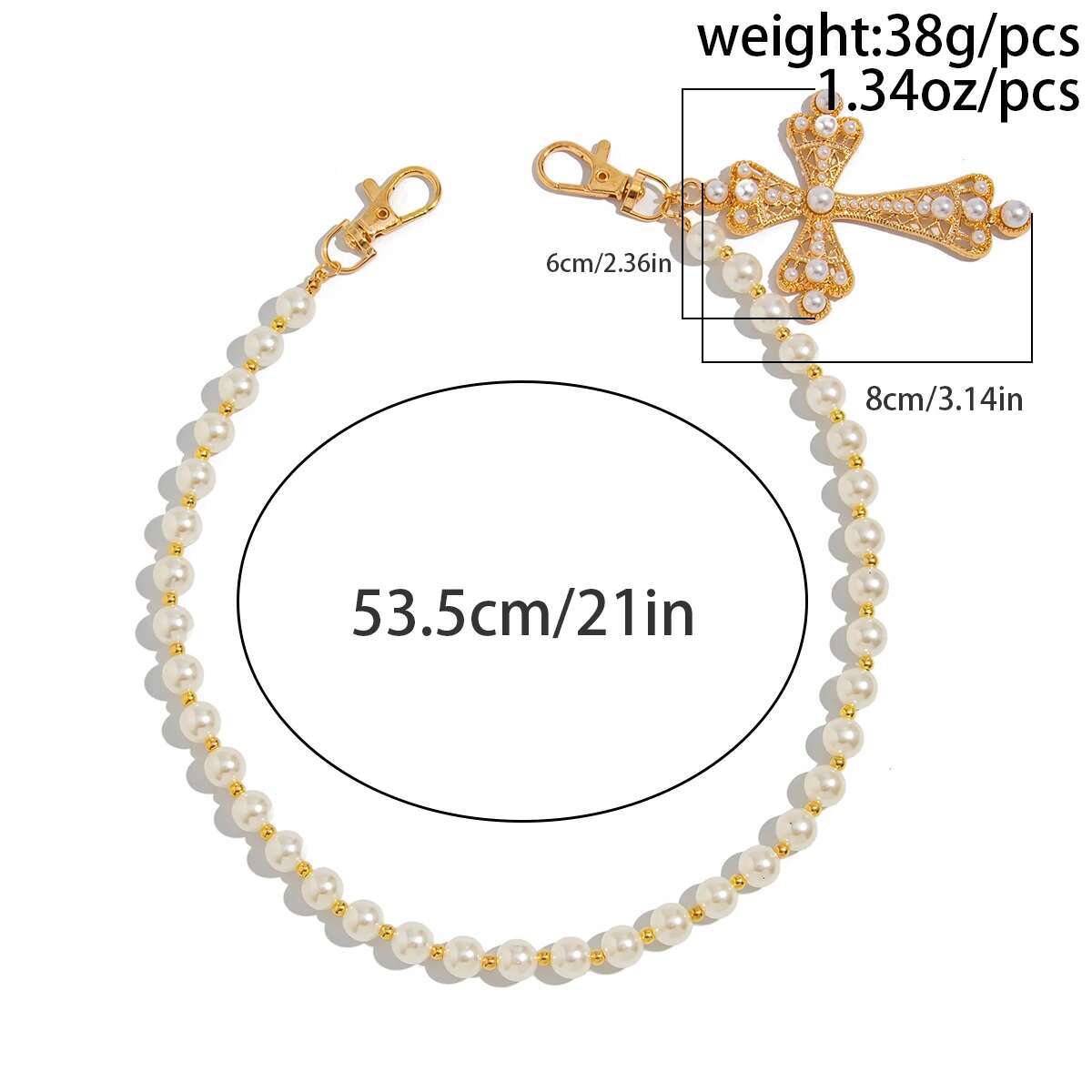 KunJoe Hip Hop Big Jesus Cross – Body Jewelry Men Bewertung und Preis