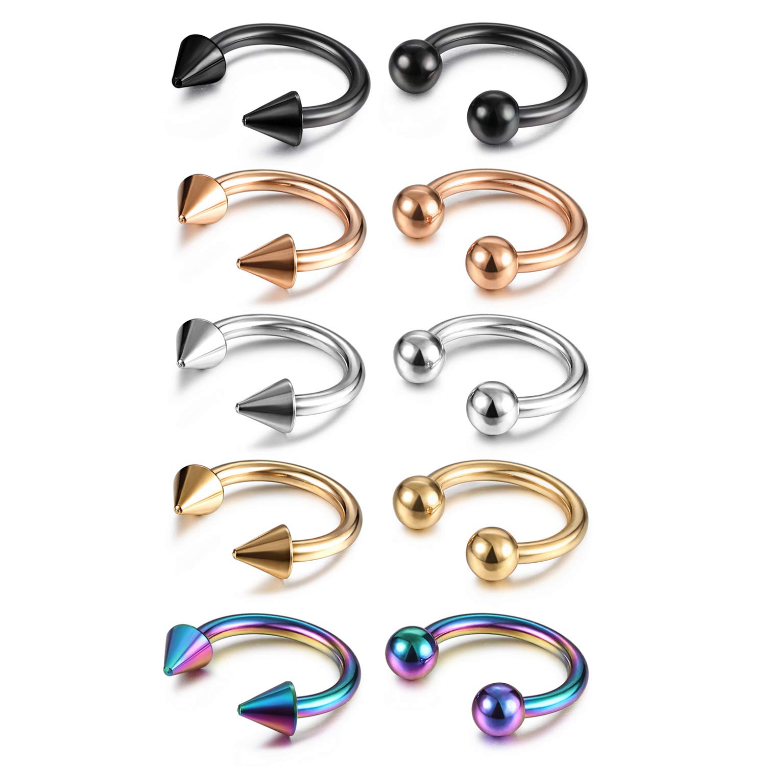 14G 16G Septum Jewelry Surgica – Body Jewelry Changing Kit Bewertung und Preis