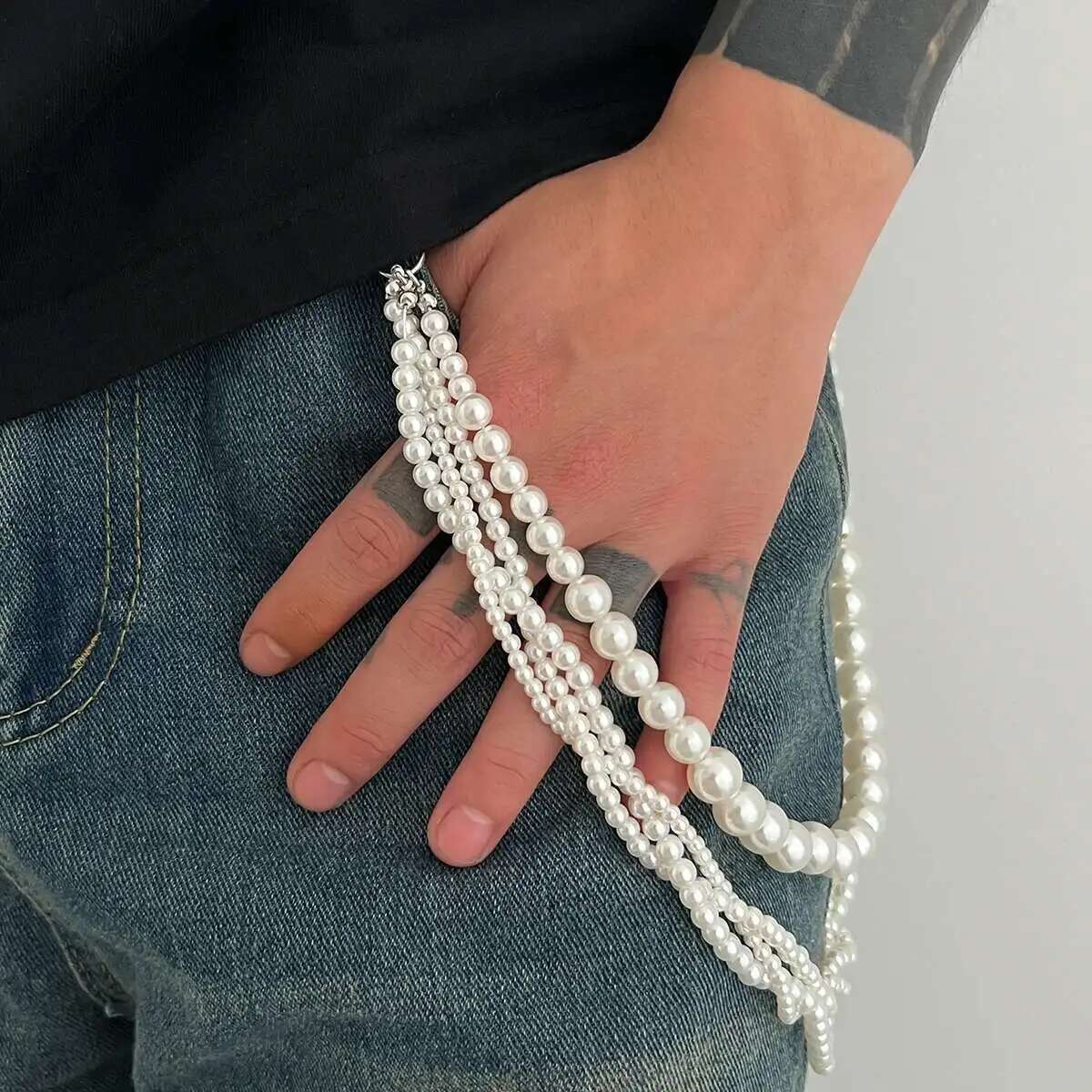 Lacteo Goth Multi Layer Imitat – Body Jewelry Men Bewertung und Preis