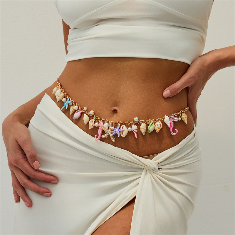 Boho Starfish Shell Pendant Wa – Body Jewelry Ends Bewertung und Preis