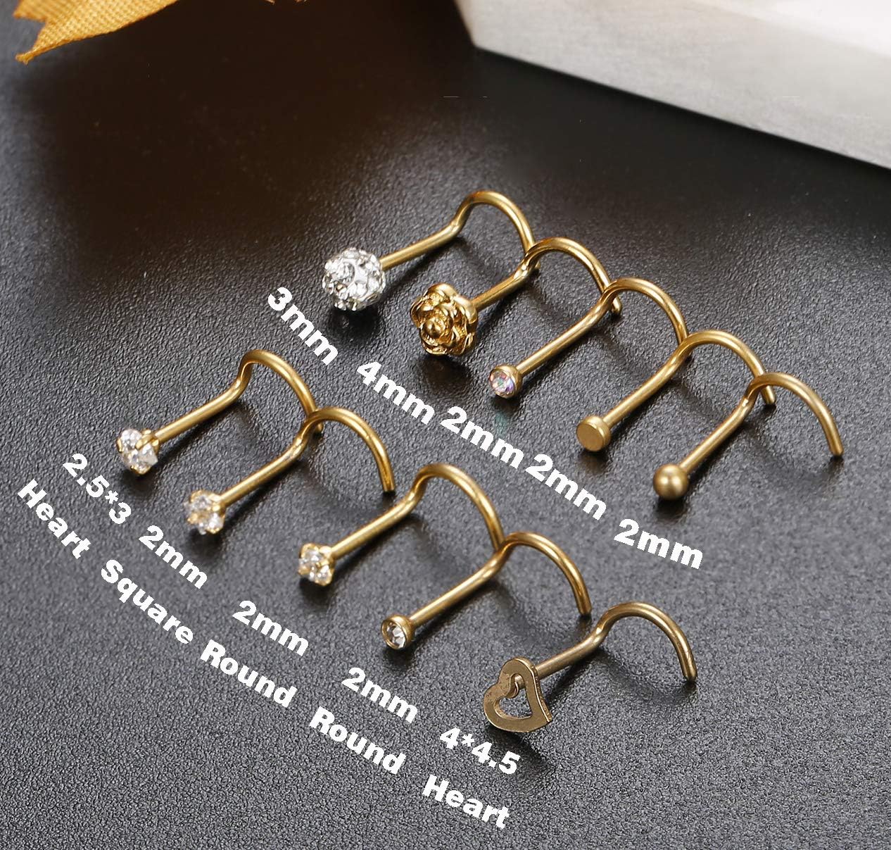 FASACCO 1Pc Stainless Steel Sc – Body Jewelry For Sensitive Skin Bewertung und Preis