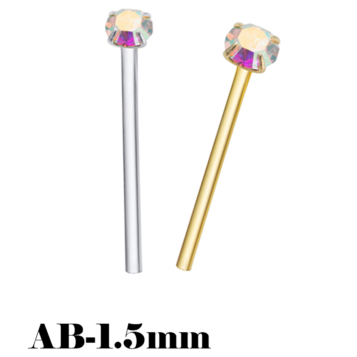 925 Sterling Silver Nose Studs – Body Jewelry La Bewertung und Preis