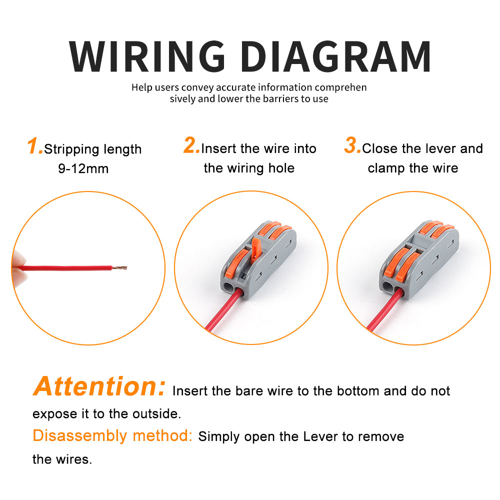 DIY GO 22PCS Lever Wire Connec – Threadless Push Pin Bewertung und Preis