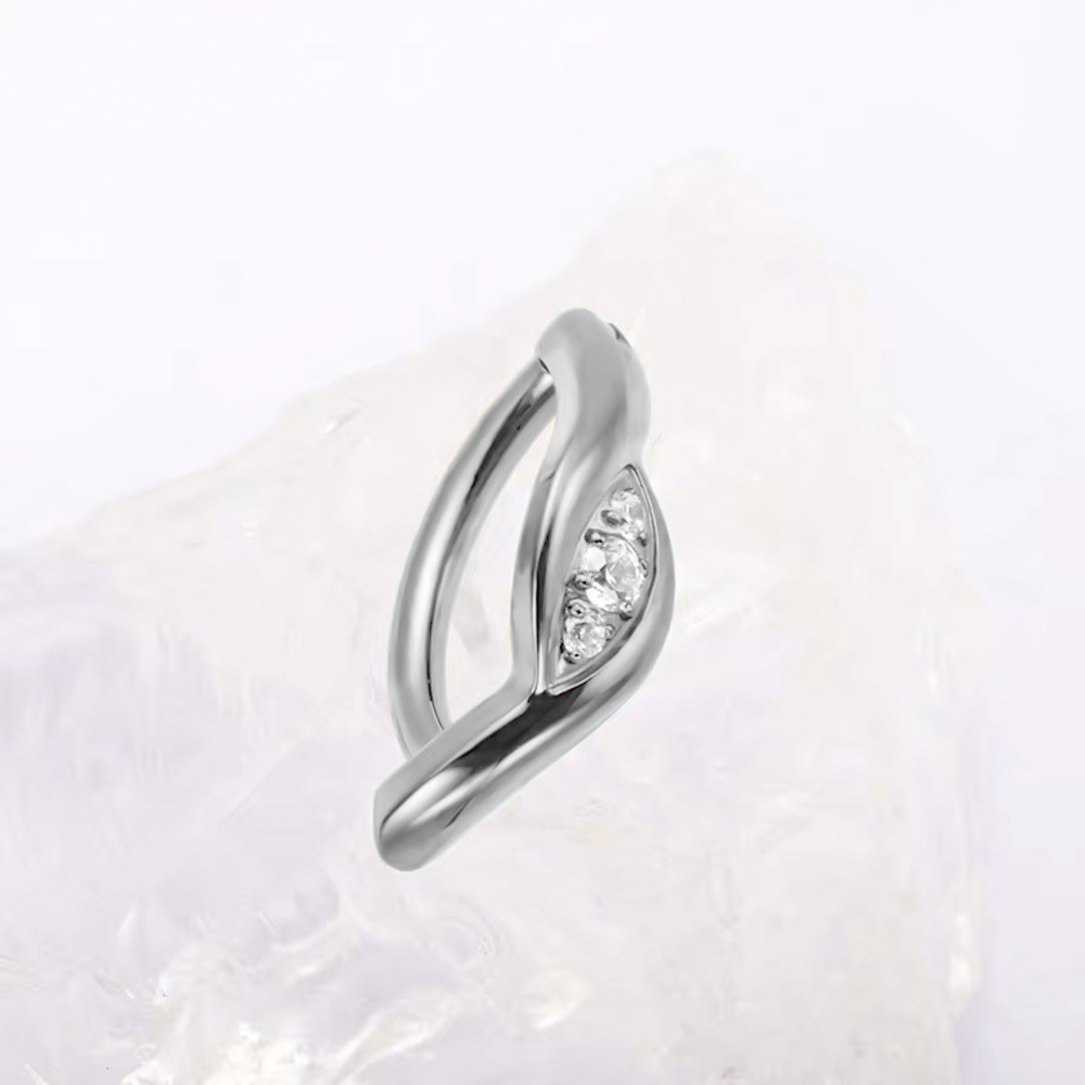 ASTM F136 Titanium 14G Hinged  – Body Jewelry For Sensitive Skin Bewertung und Preis