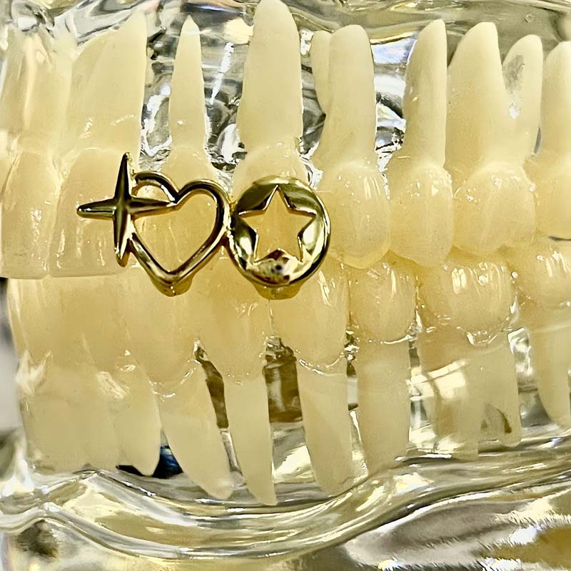 Punk Hip Hop Hollow Heart Teet – Body Jewelry Men Bewertung und Preis