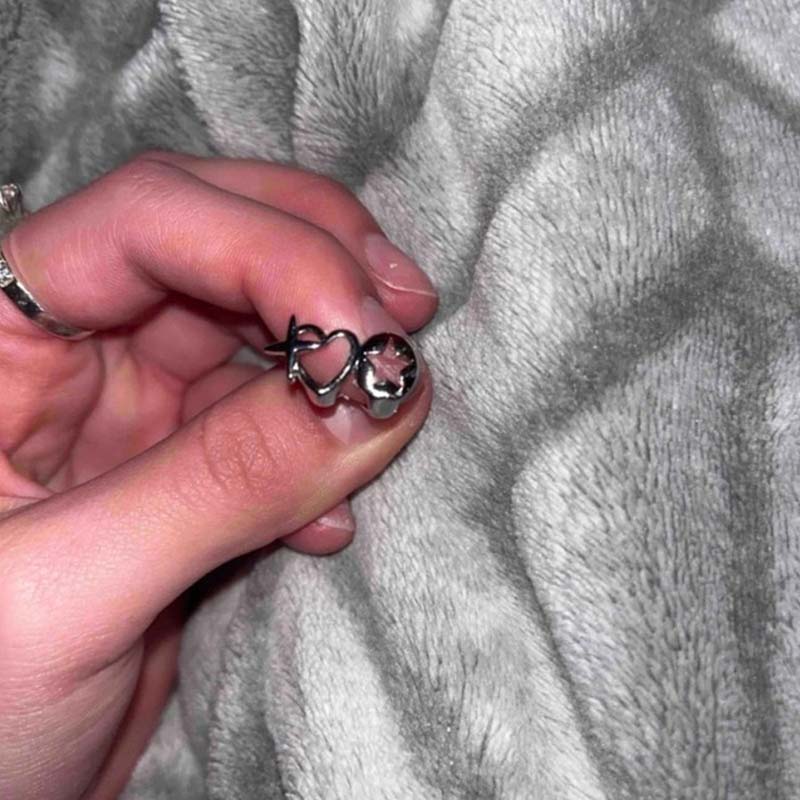 Punk Hip Hop Hollow Heart Teet – Body Jewelry Men Bewertung und Preis