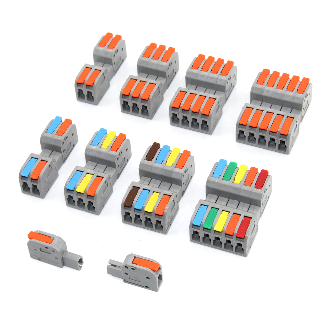 1/5/10pc Quick Wiring Connecto – Threadless Push Pin Bewertung und Preis