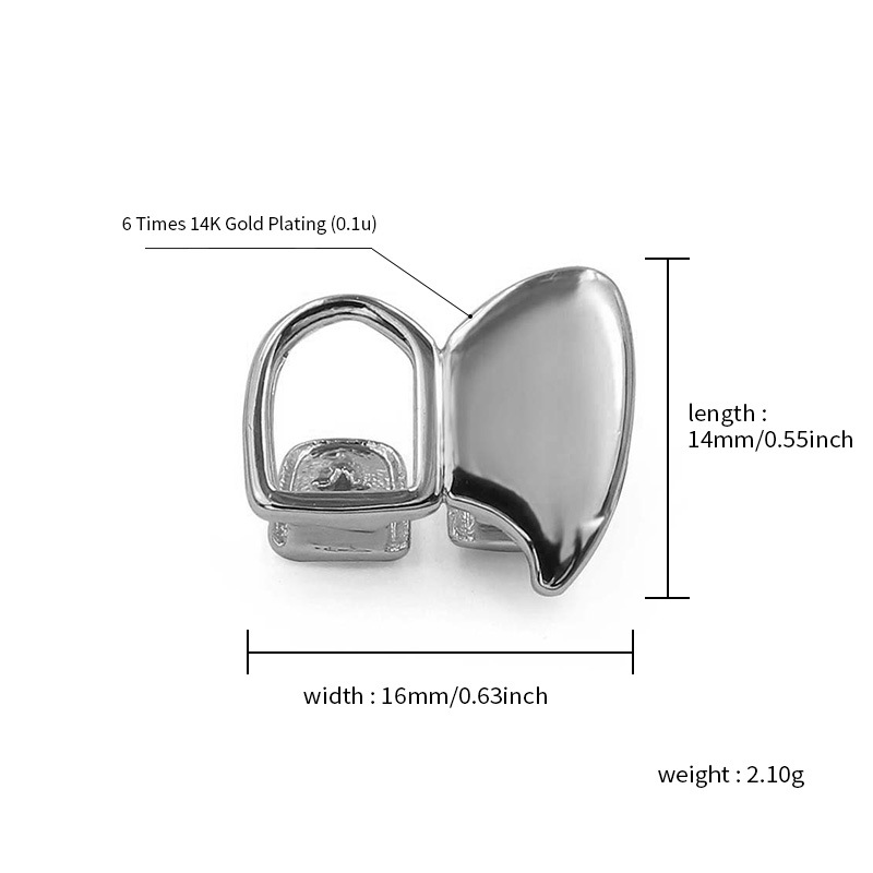 YOUNGX Hip Hop Double Hollow G – Body Jewelry Men Bewertung und Preis