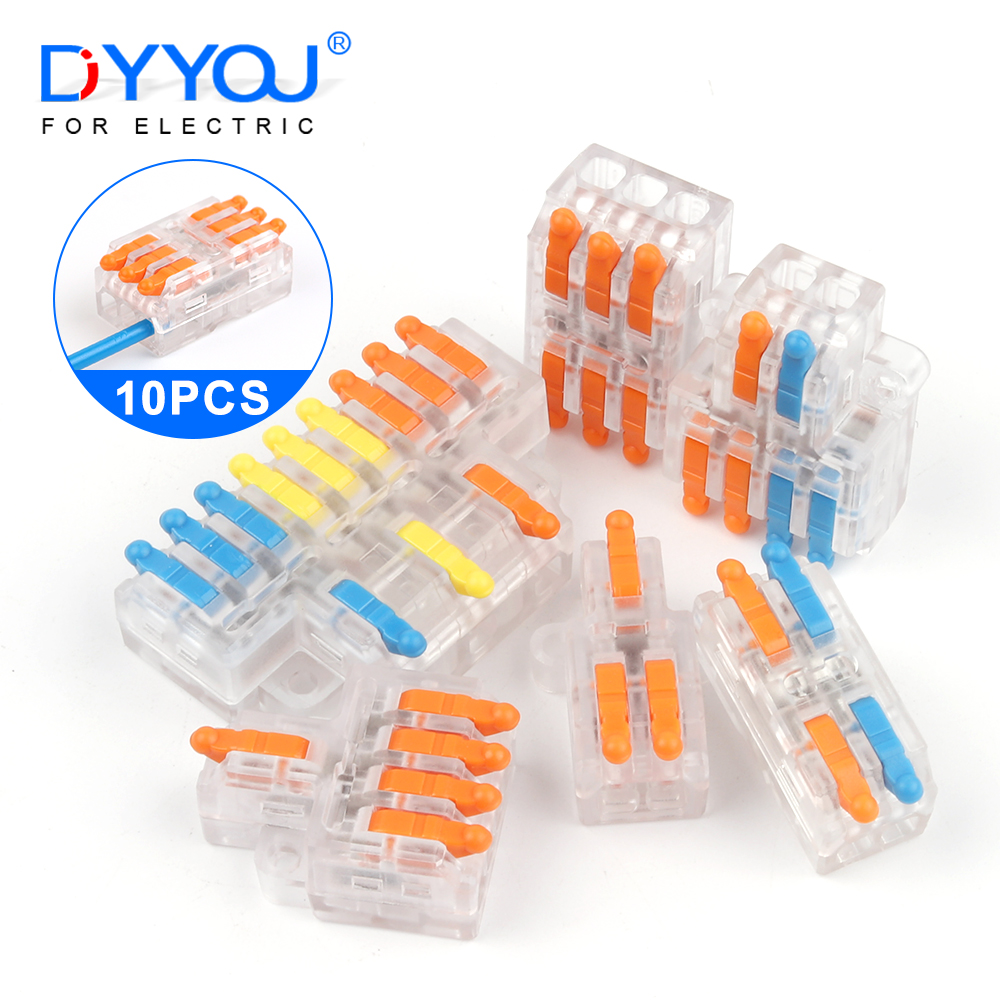 10PCS Quick Push-in Wire Conne – Threadless Push Pin Bewertung und Preis