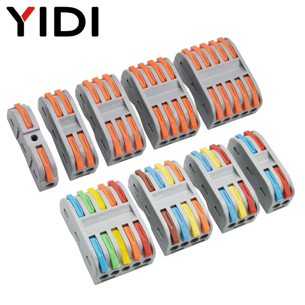 5pcs Splitter Cable Push-in Co – Threadless Push Pin Bewertung und Preis