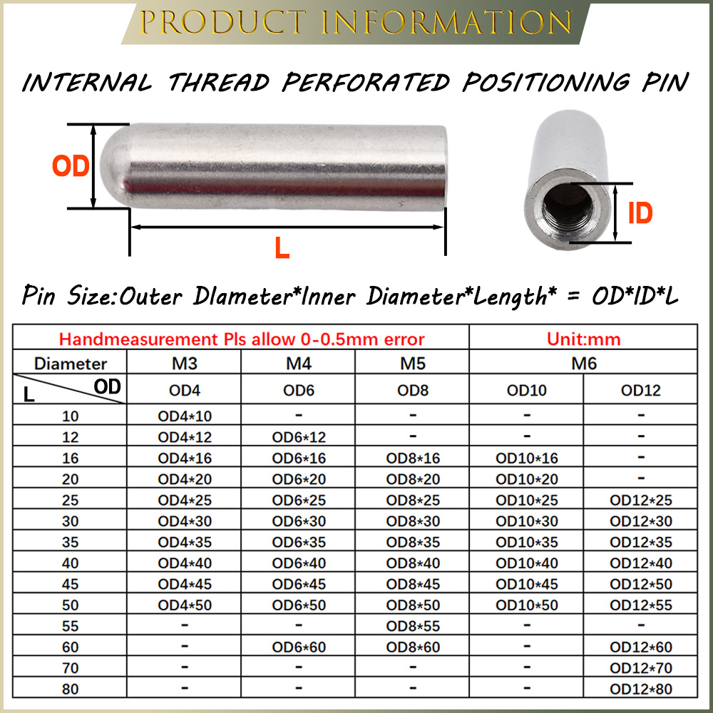 M3 M4 M5 M6 304 Stainless Stee – Threadless Push Pin Bewertung und Preis