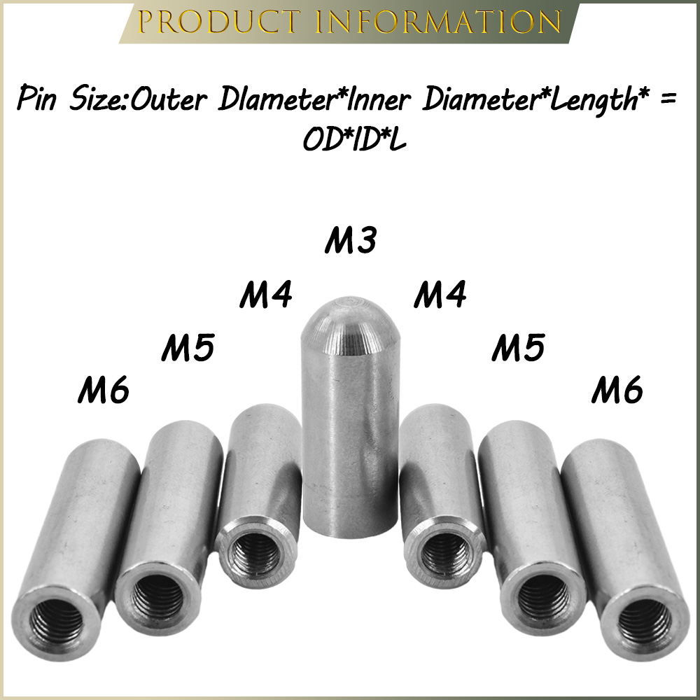 M3 M4 M5 M6 304 Stainless Stee – Threadless Push Pin Bewertung und Preis